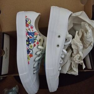 Converse size 8 1/2 pride edition